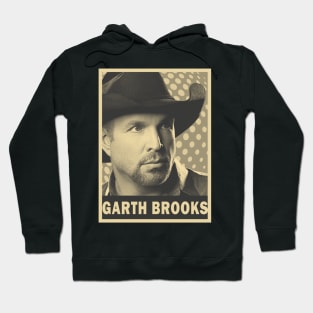 brown cream Garth Brooks Hoodie